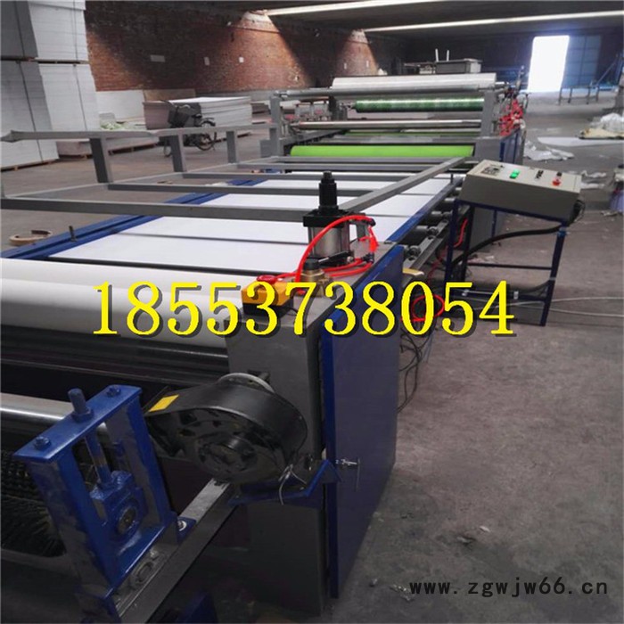 滚筒涂胶贴面机 平面板热转印机 密度板贴纸贴膜机现货直销图8