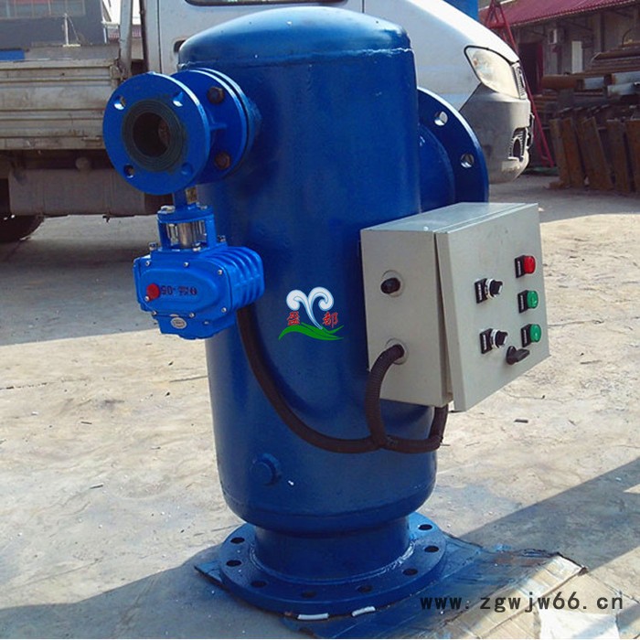 庆阳 直角式自动反冲洗排污过滤器反冲洗排污过滤器卧式直通除污器图4