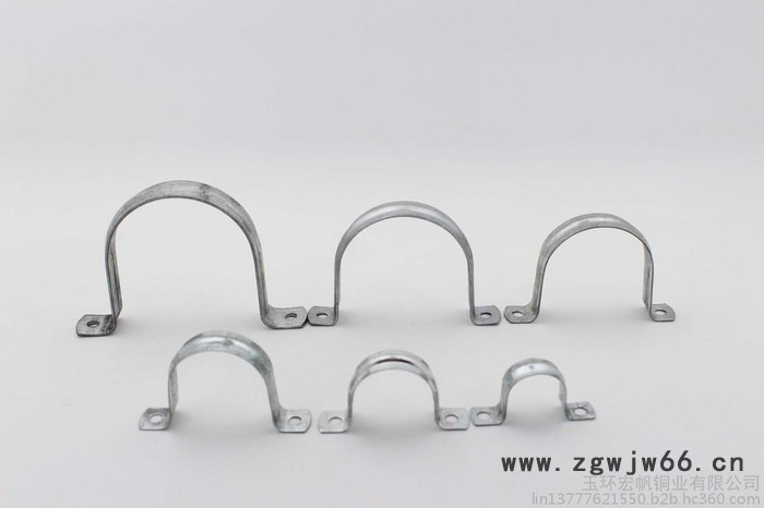 宏帆GJ110 镀锌铁皮管夹图2