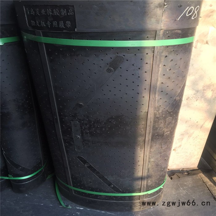 供应Q328-1140 橡胶履带   小型 抛丸机耐磨配件 滚筒清砂机履带多种规格可选择定制图2