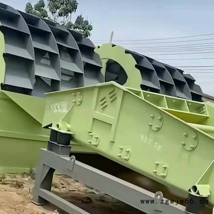 致远筛洗一体机  震动筛沙机 无轴滚筒筛沙机  欢迎咨询图4