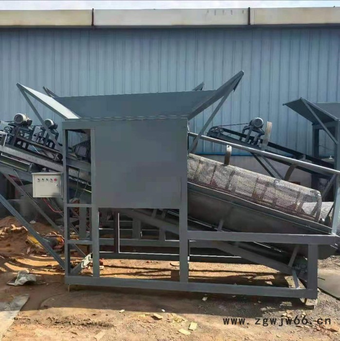 致远筛洗一体机  震动筛沙机 无轴滚筒筛沙机  欢迎咨询图7