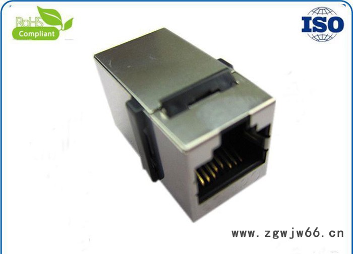 CAT5E屏蔽直通模块图2