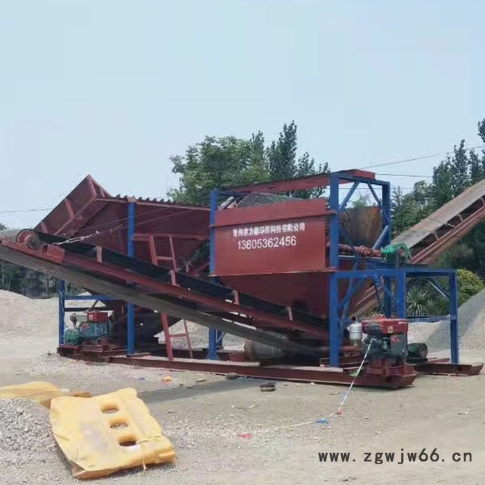 富航环保FHHB沙子筛沙机生产厂家滚筒筛沙机实力厂家图5