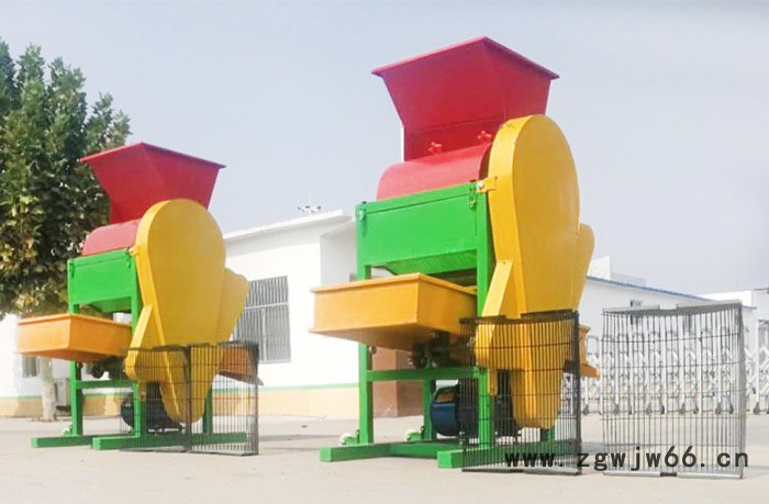 吸尘风机花生脱壳机 自动上料双滚筒花生剥壳机图3