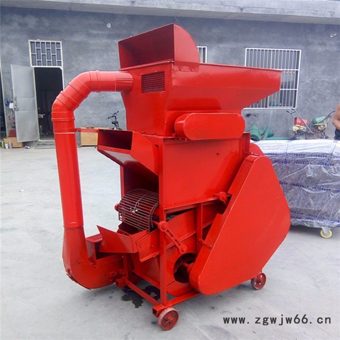 吸尘风机花生脱壳机 自动上料双滚筒花生剥壳机图2