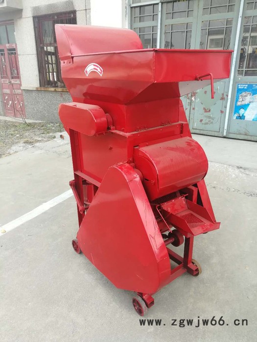 吸尘风机花生脱壳机 自动上料双滚筒花生剥壳机图4