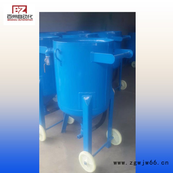 百洲BZ-600 开放式喷砂机 滚筒式喷砂机 输送式喷砂机图4