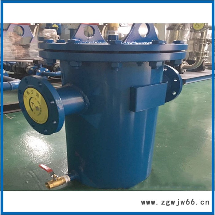 **立式直通除污器 反冲洗除污设备 角通式除污器 **图2