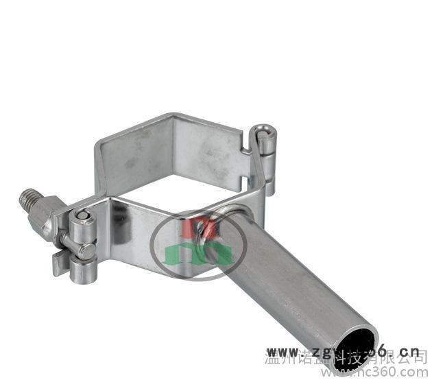 诺盟管夹 304 316L不锈钢管支架 卫生级管支架