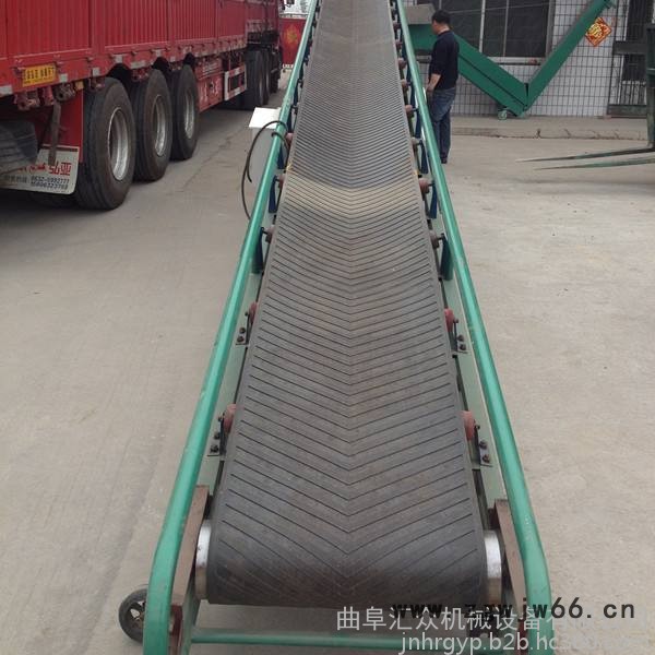 高安市沙场用输送机 800带宽滚筒式物料输送机 汇众散包两用皮带机价格图3