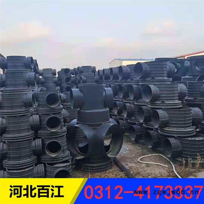 百江 塑料检查井 沉泥井 直通井 规格450*200图4