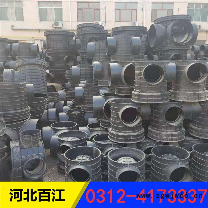 百江 塑料检查井 沉泥井 直通井 规格450*200图6