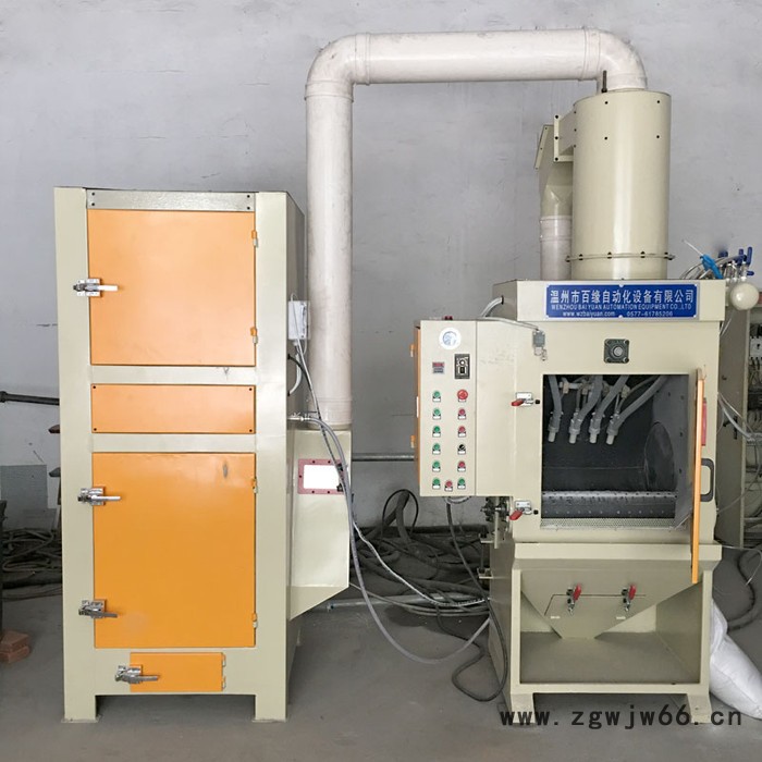 上海喷砂机4枪履带式自动喷砂机 江苏滚筒式喷砂机质保两年