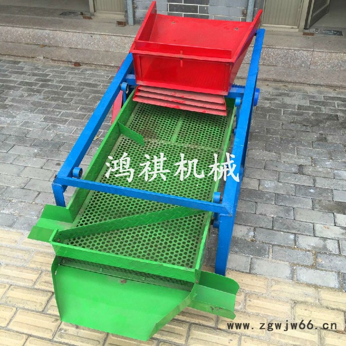 鸿祺粮食清选机 多功能筛选机 滚筒式筛分机 多功能粮食清选机图4