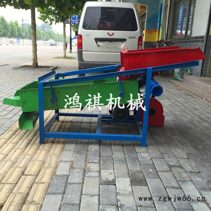 鸿祺粮食清选机 多功能筛选机 滚筒式筛分机 多功能粮食清选机图2