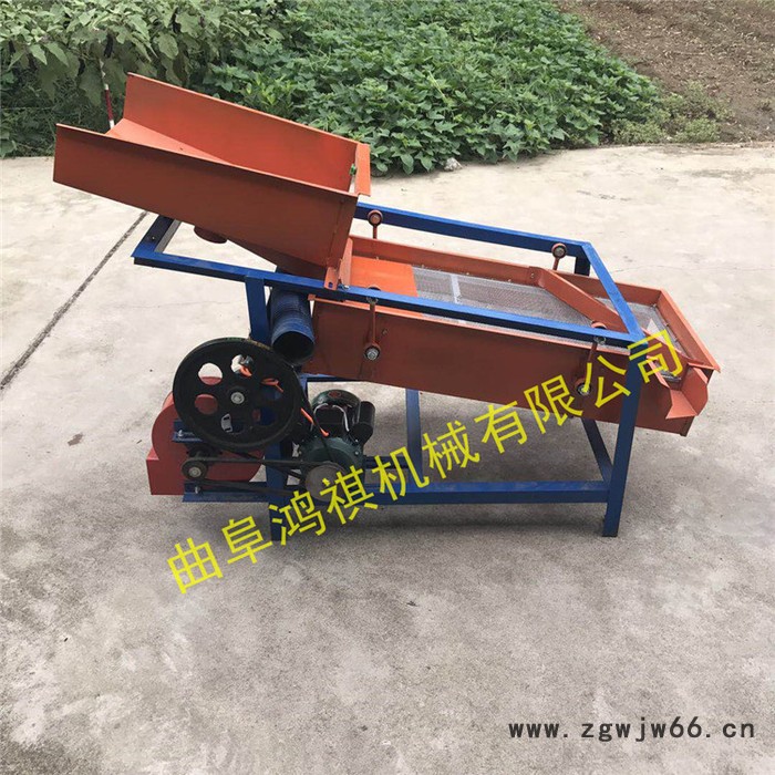 鸿祺粮食清选机 多功能筛选机 滚筒式筛分机 多功能粮食清选机图3