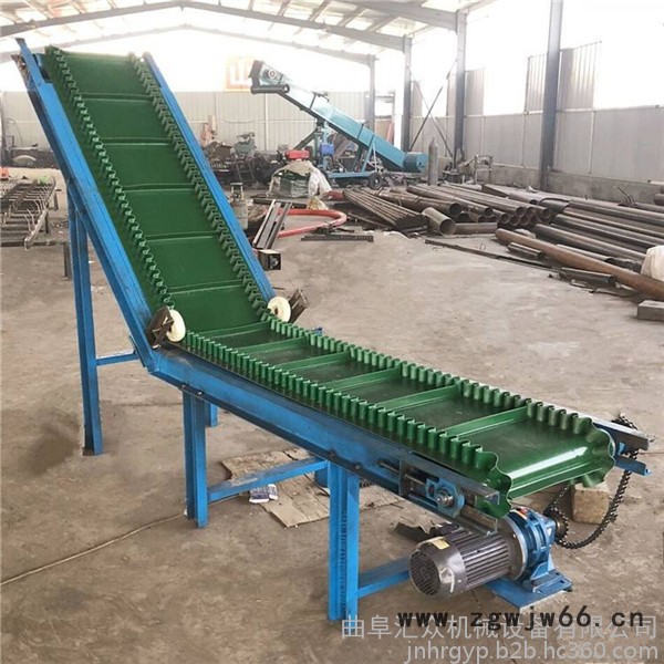 保定防滑皮带式运料机 粮食装卸带式爬坡输送机 伸缩滚筒皮带输送机图5