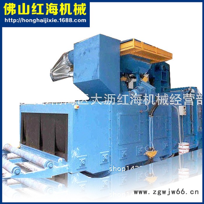 氧化前抛丸清理机履带滚筒抛丸机双吊钩清理机通过式抛丸机厂图3