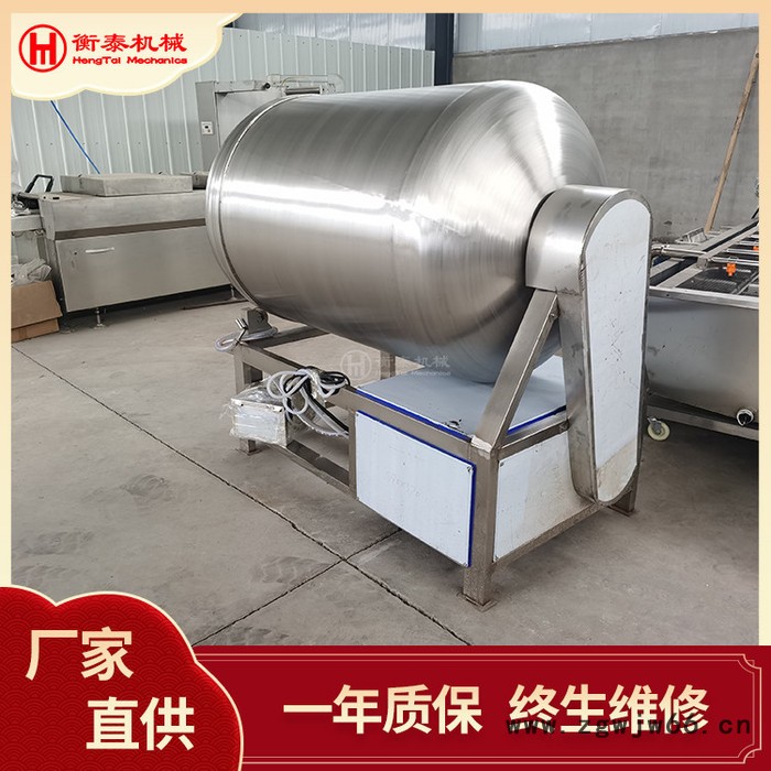 不锈钢真空滚揉机 肉制品加工用真空滚揉拌料机 肉块滚筒腌制机图6