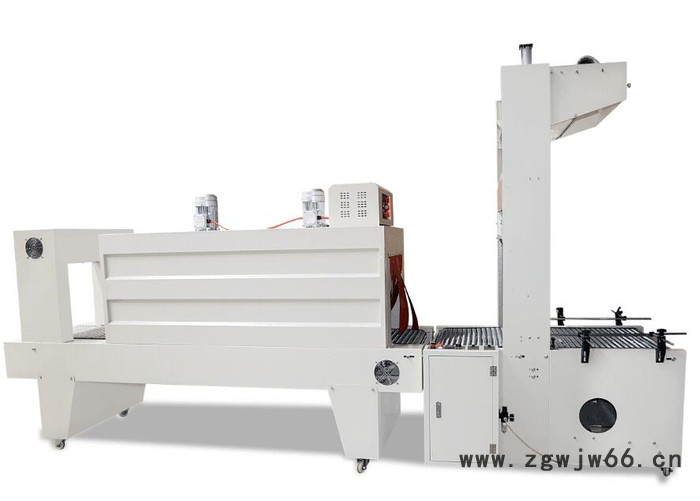 全自动滑轮包装机-滚筒膜脚轮自动套膜塑封包装机图5