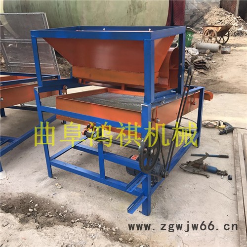 鸿祺粮食谷子筛选机 供应粮食清选机 多功能滚筒筛分机图5