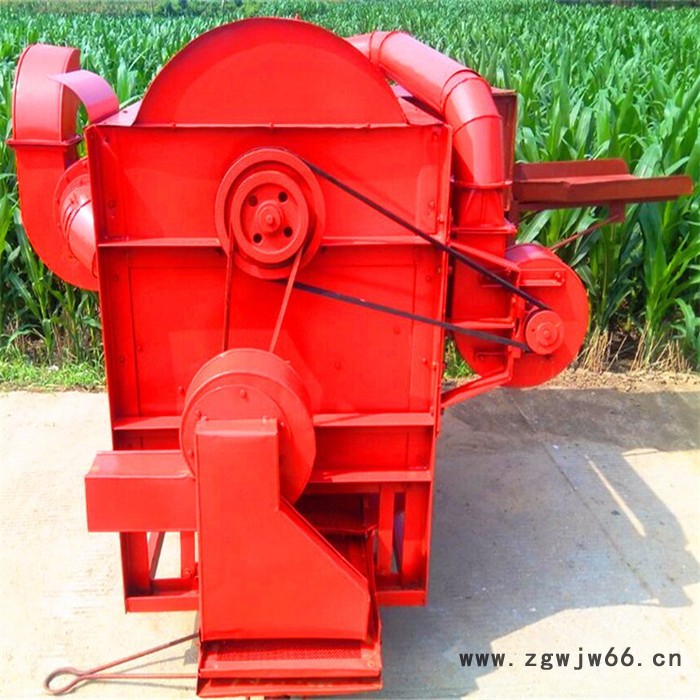 质保两年水田操作收割脱粒机 富兴小型谷子轴流式滚筒去壳机图8