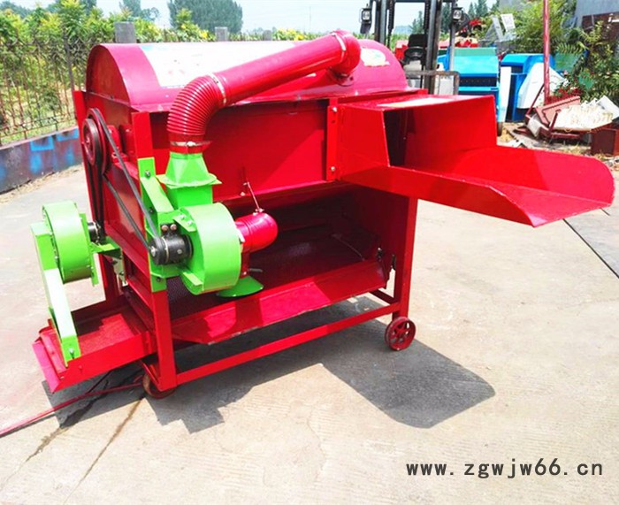 质保两年水田操作收割脱粒机 富兴小型谷子轴流式滚筒去壳机图7