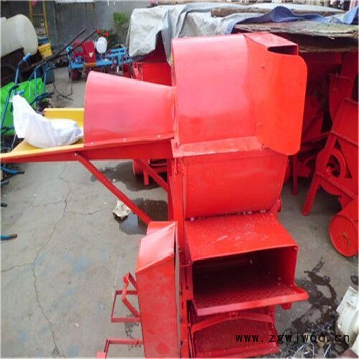 质保两年水田操作收割脱粒机 富兴小型谷子轴流式滚筒去壳机图4