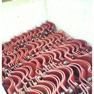 供应浩博弹簧支吊架多种型号双螺栓管夹