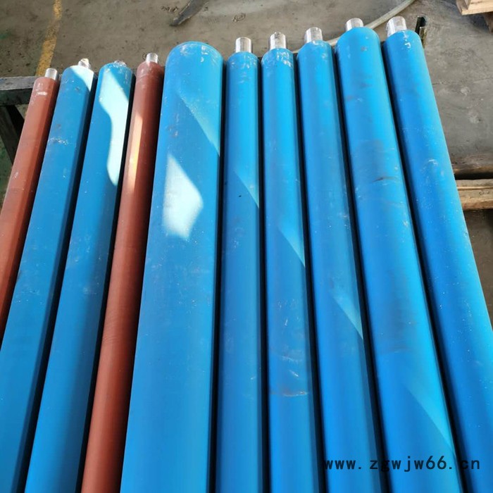 工业聚氨酯橡胶滚筒 包胶耐磨镜面胶辊 华旭 胶辊厂家图2