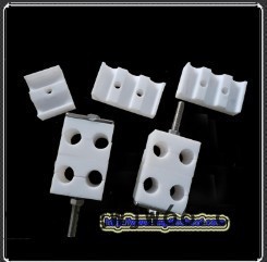 厂家供应船厂用管材附件塑料聚四氟乙烯管夹铁氟龙非标耐低温重型四氟管夹图6