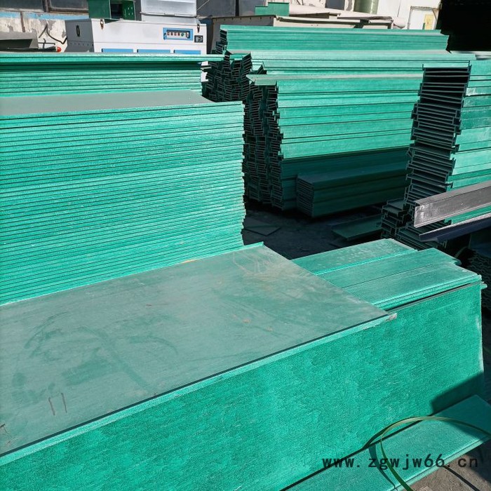 玻璃钢托盘式直通桥架 厂房输电走线桥架图3