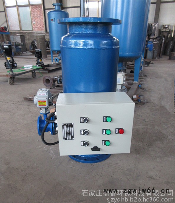 青海管道直通立式全自动反冲洗过滤器 快速自动除污器 DN100-500图4