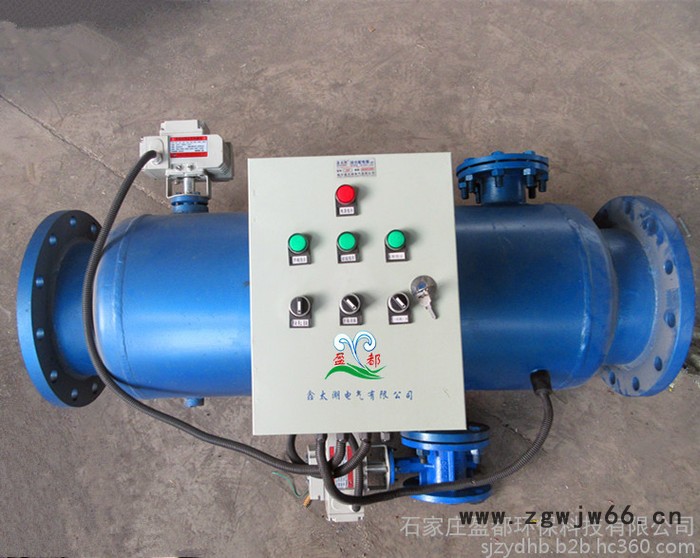 青海管道直通立式全自动反冲洗过滤器 快速自动除污器 DN100-500图5