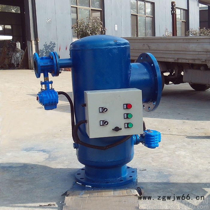 青海管道直通立式全自动反冲洗过滤器 快速自动除污器 DN100-500图3