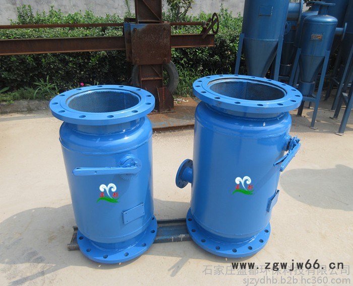 青海管道直通立式全自动反冲洗过滤器 快速自动除污器 DN100-500图2