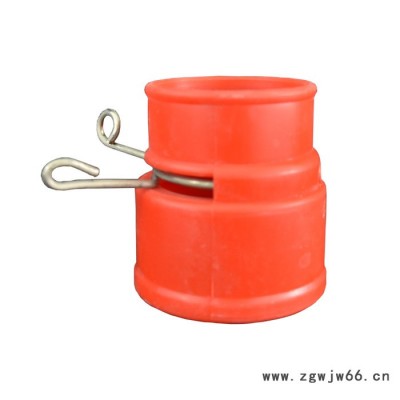 佰冠兴 63变75 绞龙料线变径直通 pvc管连接 伸缩管