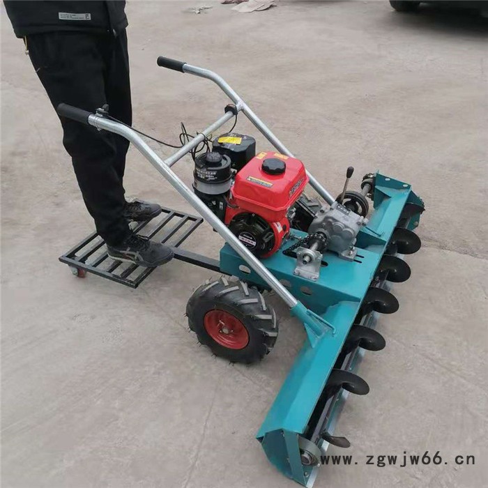 汽油手推扫雪机 自走式除雪机 滚筒毛刷式抛雪机 手推铲雪机图3