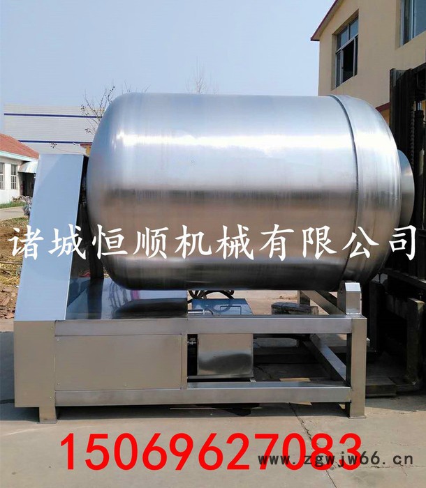 1000型号真空滚揉机   不锈钢肉制品滚揉机 牛肉腌制滚筒入味机图7