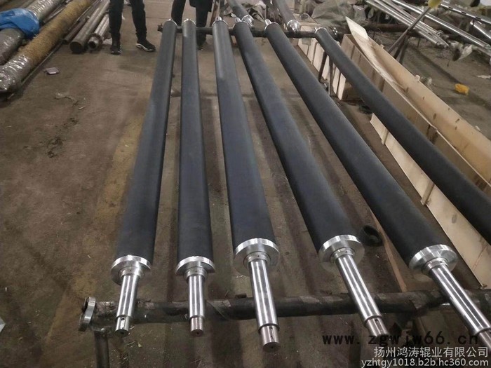 【鸿涛辊业】印刷机械吹膜配件 弯辊轴 滚筒 丁青弧型辊图5