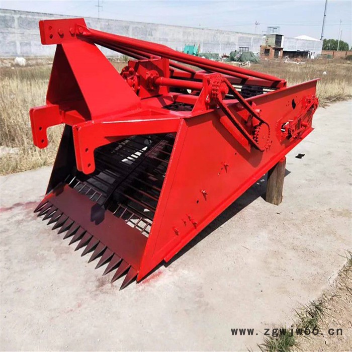 药材基地收获机  薤白播种机款式 滚筒药材收获机 制造商图3
