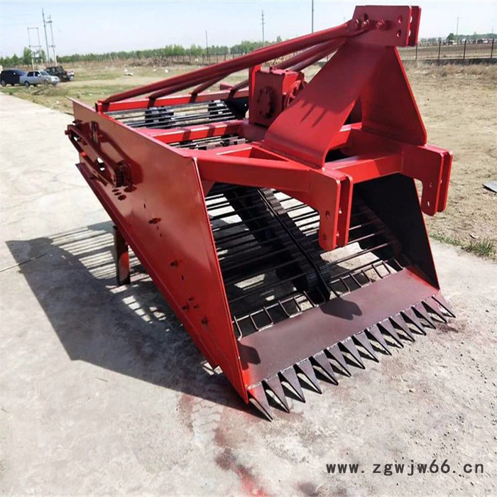 药材基地收获机  薤白播种机款式 滚筒药材收获机 制造商图4