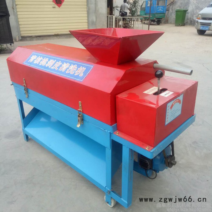 山东哪买核桃剥皮清洗机 核桃清洗去青皮机 启航滚筒去核桃皮机图4