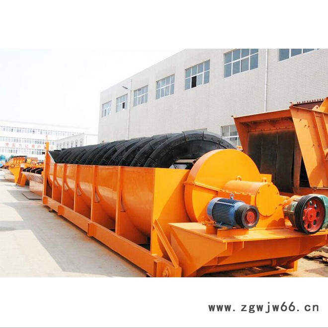 螺旋洗砂机 滚筒洗石机 大型螺旋洗砂机 选矿螺旋洗石机生产线