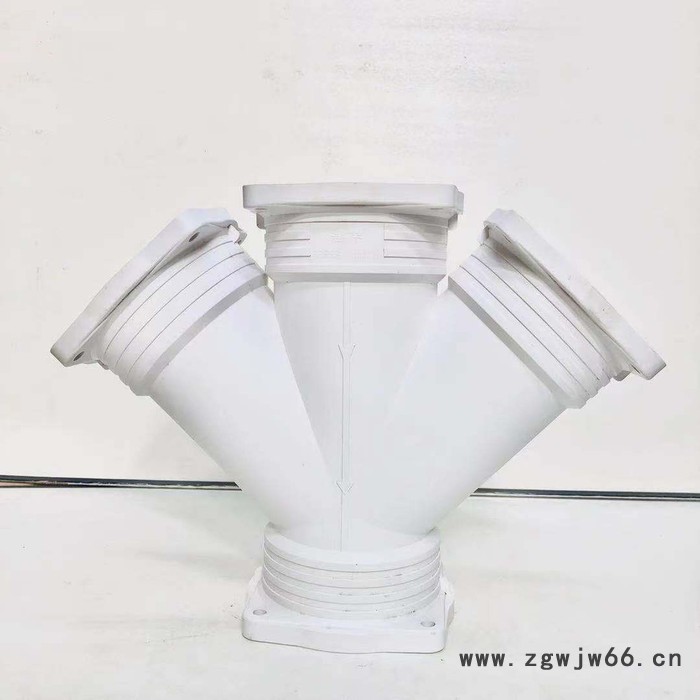 新疆PP静音管 旋流直通 厂家供应图5