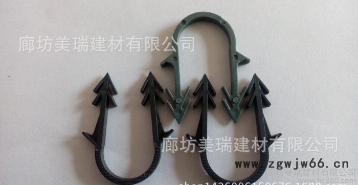 定制 地暖管夹 管卡钉 管夹 保温钉 保温卡钉 1216 1620图3