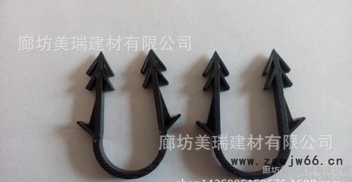 定制 地暖管夹 管卡钉 管夹 保温钉 保温卡钉 1216 1620图2