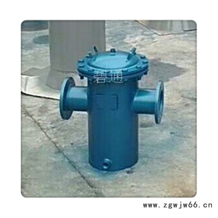 毛发除污器 200直通T型毛发过滤器呼和浩特毛发处理设备图2