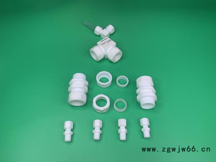 丹凯-PFA接头耐腐蚀性 PFA三通  PFA直通 水管接头气动图2